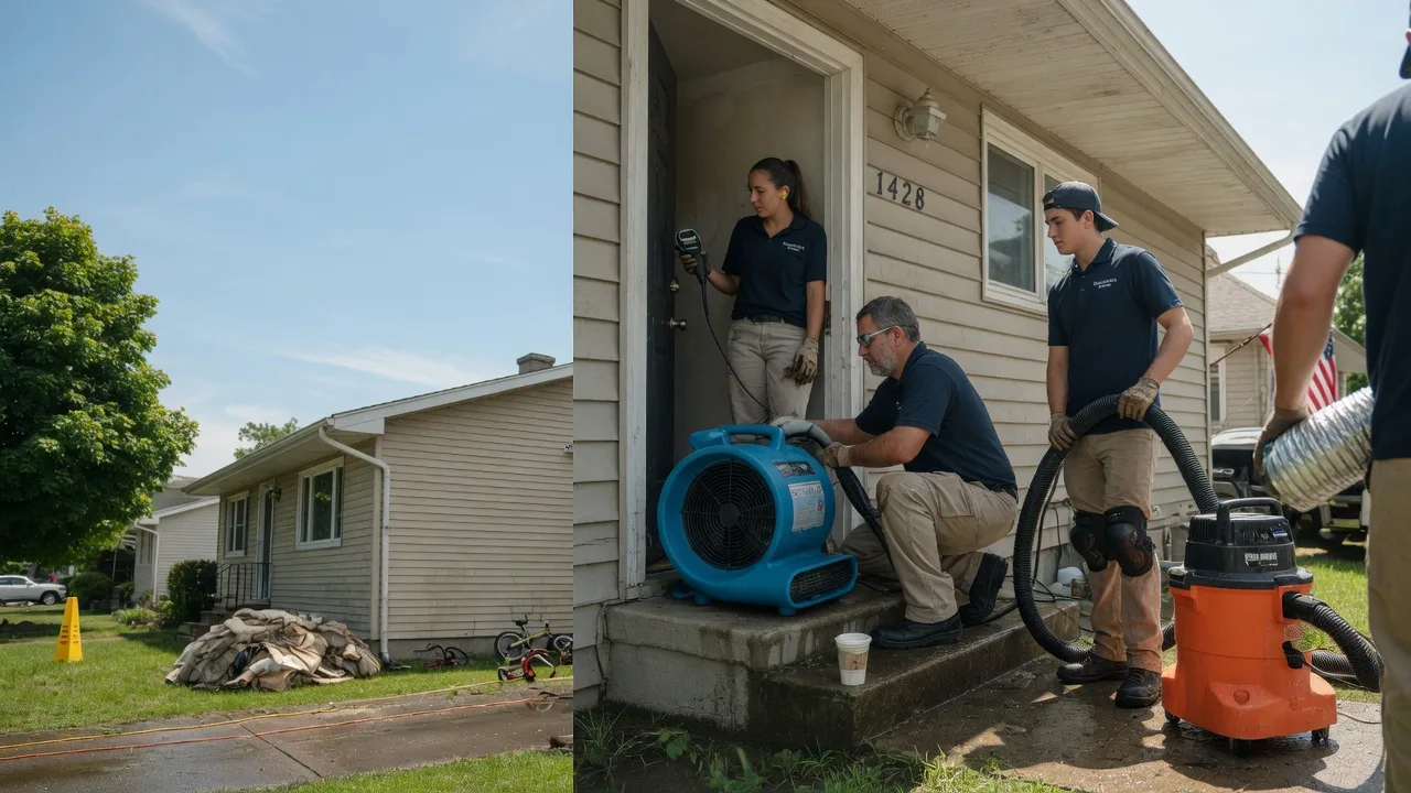 Water Damage Restoration in Milford, IL near me